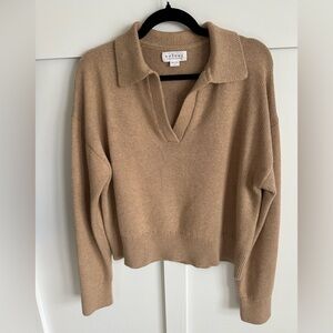 Velvet by Graham & Spencer Collared Sweater Size Large